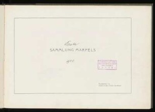 Sammlung Marfels