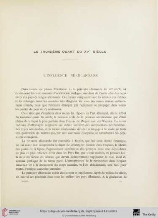 L'influence néerlandaise