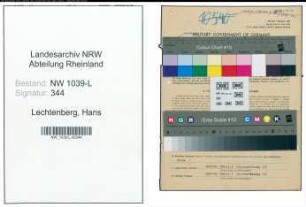 Entnazifizierung Hans Lechtenberg , geb. 28.08.1905 (Stadtbeamter)