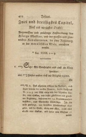 Zwei und dreissigstes Capitel, Fünf und vierzigstes Orakel