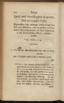 Zwei und dreissigstes Capitel, Fünf und vierzigstes Orakel