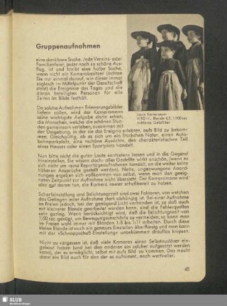 Gruppenaufnahmen