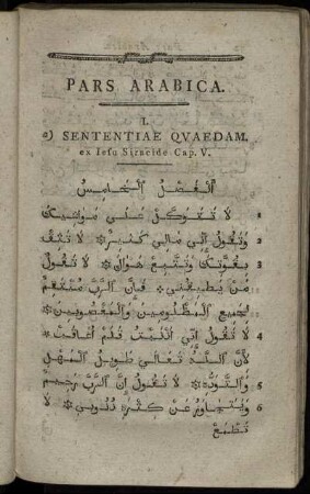 Pars Arabica.