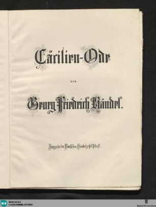 23: Cäcilien-Ode