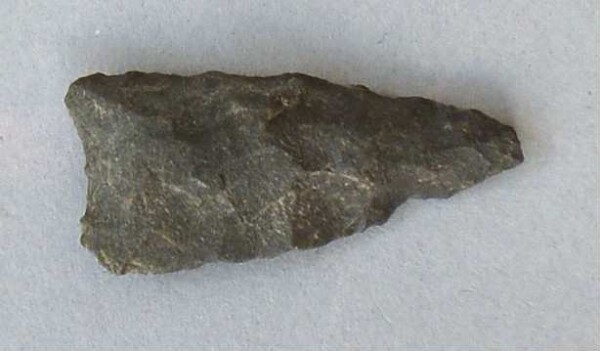 Stone arrowhead