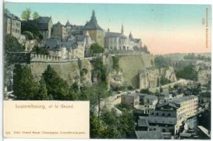 Luxemburg. et le Grund