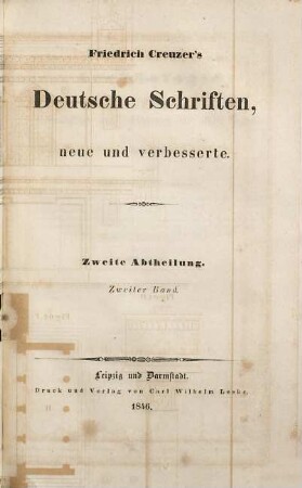 Zur Archäologie oder zur Geschichte und Erklärung der alten Kunst : Abhandlungen, 2