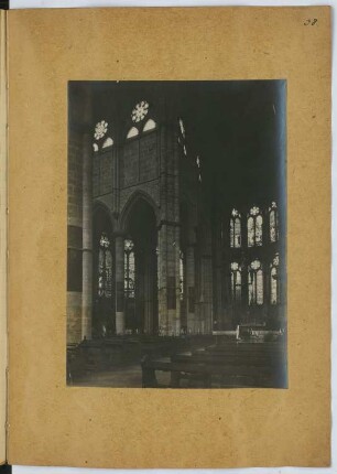 Liebfrauenkirche, Trier: Innenansicht (aus: Skizzen- und Fotoalbum 8)