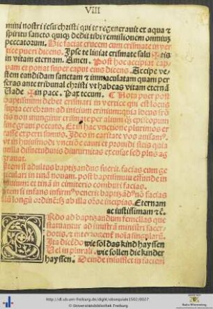 Ordo ad baptizandum femellas