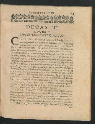 Decas III.