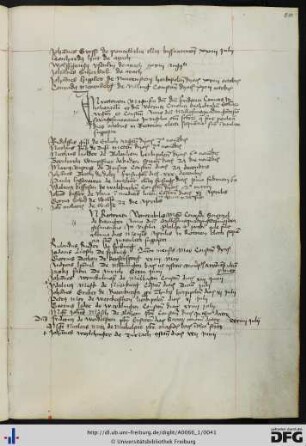 [fol. 20] Rektorat Friedrich Graf von Hohenzollern und Prorektor Konrad Arnold 1468/69