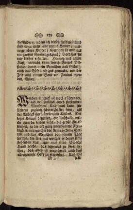 Welcher Anblick ist wohl rührender, als der Anblick eines sterbenden Menschen!