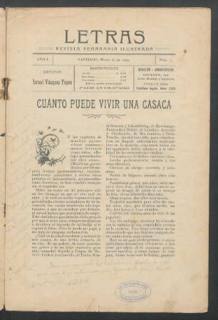 Cuanto puede vivir una casaca