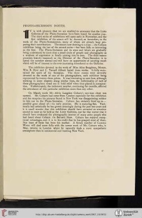 Photo-Secession Notes [unsigned]