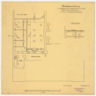 Berliner Handelsgesellschaft, Berlin: Teilgrundriss UG 1:100