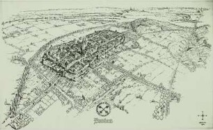 Xanten aus der Vogelperspektive