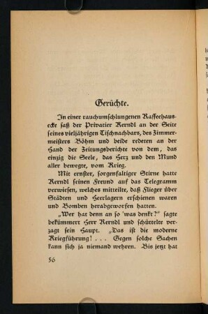 56-66, Gerüchte