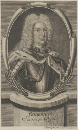 Bildnis des Fridericus, König von Schweden