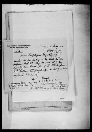 Fortschreibungsverhandlungen des Flurbezirks Lome mit Original Flurbuch des Stadtbezirks Lome, aufgestellt 1907, außer Gebrauch gestellt 1913