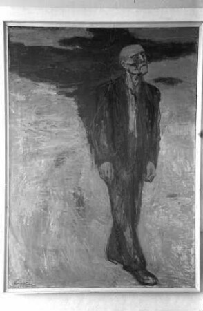 Freiburg: Ausstellung Stadthalle, Gemälde von Rudolf Riester, Wohin
