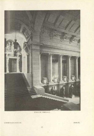Reichstagsgebäude. Südliche Vorhalle. Berlin