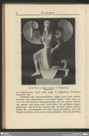 Nike von Delos, im Burgmuseum