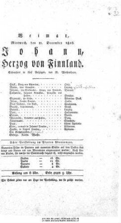 Johann, Herzog von Finnland