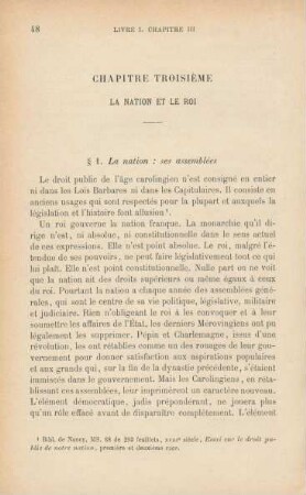 Chapitre troisième