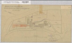 Arnsberg, Bezirksregierung, Hauptgebäude Seibertzstr. 1, Lageplan