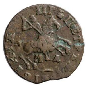 Münze, Kopeke, 1713