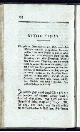 Eilftes Capitel