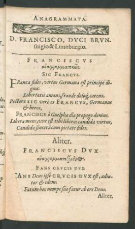 Anagrammata.