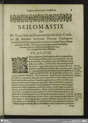 Praefatio [Pars I.]