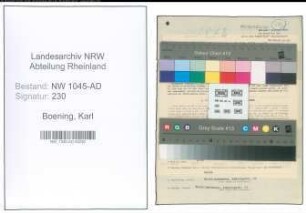 Entnazifizierung Karl Boening , geb. 05.09.1892 (Beamter)