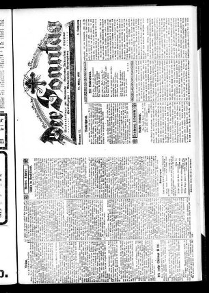 Der Sonntag. 1920-1922