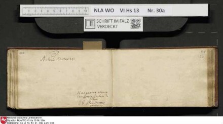 Stammbuch des U. J. Schrader aus Hannover