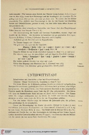 ⟦Unterwittstadt⟧