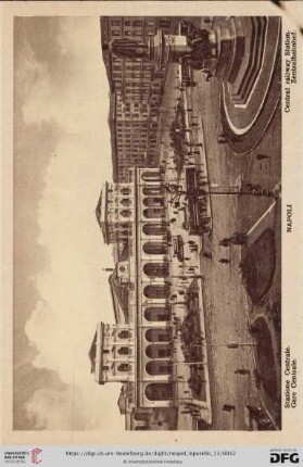 Napoli – Stazione Centrale. – Gare Centrale. – Central Railway Station. – Zentralbahnhof.