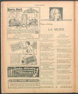 La mujer : Páginas olvidadas