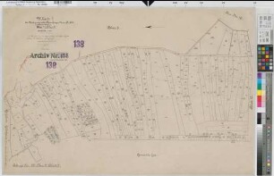 Ochtrup (Ochtrup), Gronau (Gronau), Umlegung des Rüenberger Venns, Urkarte I Ochtrup Flur 17,9
