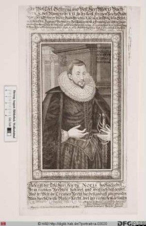 Bildnis Moritz VII Buchner