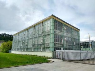 Giengen an der Brenz: Steiff-Fabrikhalle