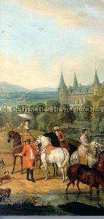 Einladung zur Eröffnung der Ausstellung "Hofjagd" im DHM