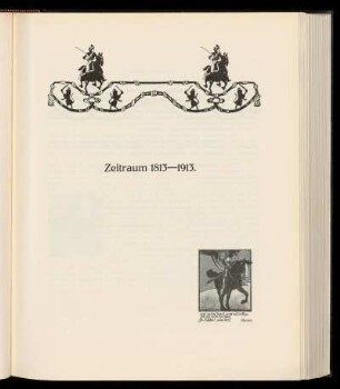 Zeitraum 1813 - 1913