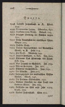 106-110, Quarto