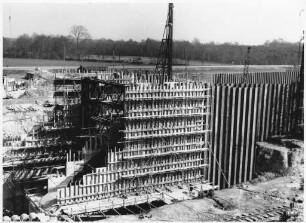 Schiffshebewerk Henrichenburg, oberer Haltungsabschluss
