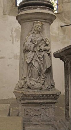 Tumba des Grafen Hoyer VI. von Mansfeld-Vorderort — Mondsichelmadonna