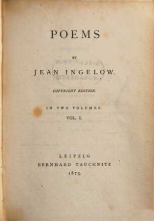 Poems, 1