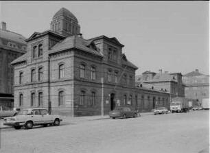 Dresden-Friedrichstadt, Magdeburger Straße. Elbhafen. Verwaltungsgebäude (um 1895)
