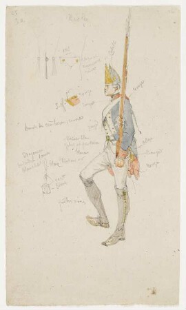Preußischer Grenadier und diverse Details